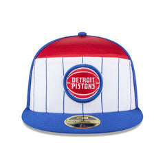 New Era Detroit Pistons 2025 NBA Tip Off Split Panel 59FIFTY Fitted Hat sale