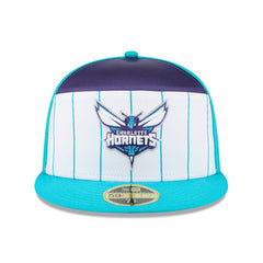 New Era Charlotte Hornets 2025 NBA Tip Off Split Panel 59FIFTY Fitted Hat