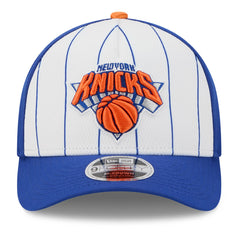 New Era New York Knicks 2025 NBA Tip Off M-Crown A-Frame 9FORTY Adjustable Hat