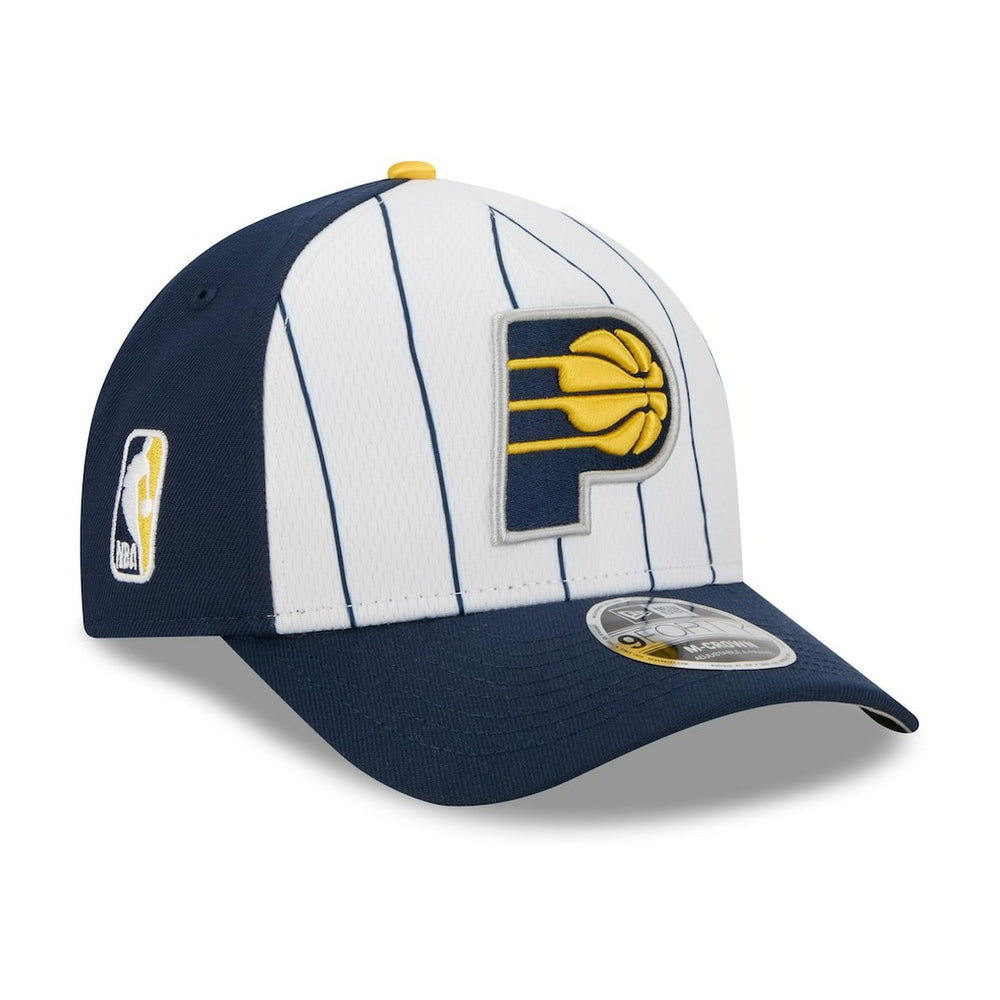New Era Indiana Pacers 2025 NBA Tip Off M-Crown A-Frame 9FORTY Adjustable Hat