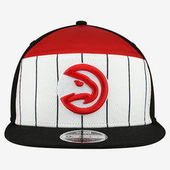 New Era Atlanta Hawks 2025 NBA Tip Off Split Panel 9FIFTY Snapback Hat