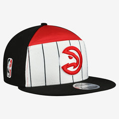 New Era Atlanta Hawks 2025 NBA Tip Off Split Panel 9FIFTY Snapback Hat