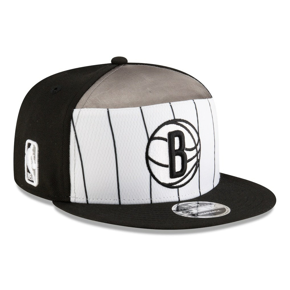 New Era Brooklyn Nets 2025 NBA Tip Off Split Panel 9FIFTY Snapback Hat