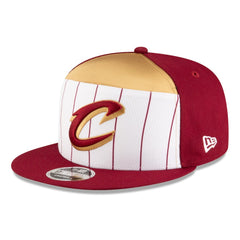 New Era Cleveland Cavaliers 2025 NBA Tip Off Split Panel 9FIFTY Snapback Hat sale