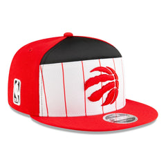 New Era Toronto Raptors 2025 NBA Tip Off Split Panel 9FIFTY Snapback Hat