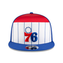 New Era Philadelphia 76ers 2025 NBA Tip Off Split Panel 9FIFTY Snapback Hat
