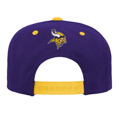 Outerstuff Youth Team Gradient Deadstock Snapback Hat - Minnesota Vikings Hats