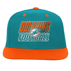 Outerstuff Youth Team Gradient Deadstock Snapback Hat - Miami Dolphins Hats