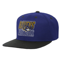 Outerstuff Youth Team Gradient Deadstock Snapback Hat - Baltimore Ravens Hats
