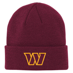 Outerstuff Youth Team Gradient Cuffed Knit Hat - Washington Commanders Hats