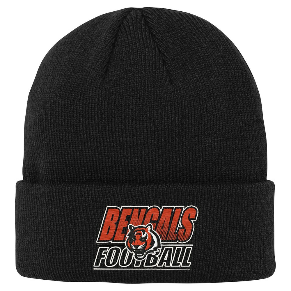 Outerstuff Youth Team Gradient Cuffed Knit Hat - Cincinnati Bengals Hats