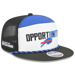 2025 Inspire Change Split Panel 9FIFTY Snapback Hat - Buffalo Bills Hats