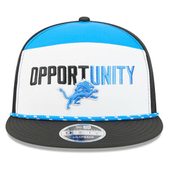 2025 Inspire Change Split Panel 9FIFTY Snapback Hat - Detroit Lions Hats