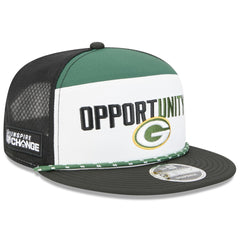 2025 Inspire Change Split Panel 9FIFTY Snapback Hat - Green Bay Packers Hats