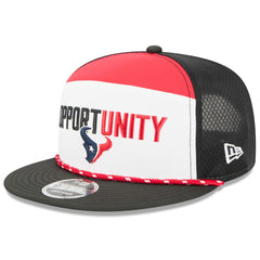 2025 Inspire Change Split Panel 9FIFTY Snapback Hat - Houston Texans Hats