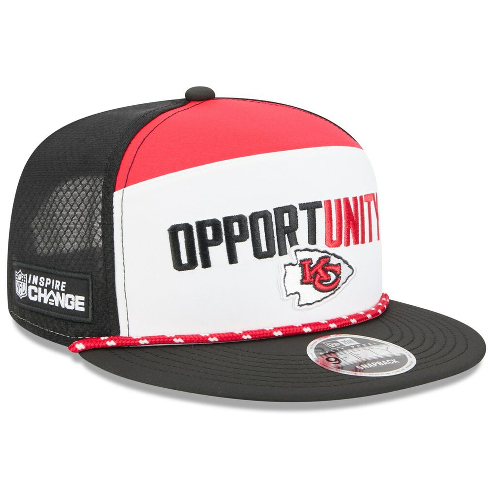2025 Inspire Change Split Panel 9FIFTY Snapback Hat - Kansas City Chiefs Hats