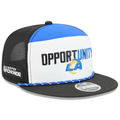 2025 Inspire Change Split Panel 9FIFTY Snapback Hat - Los Angeles Rams Hats