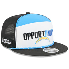 2025 Inspire Change Split Panel 9FIFTY Snapback Hat - Los Angeles Chargers Hats
