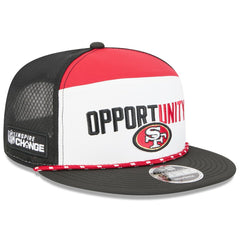 2025 Inspire Change Split Panel 9FIFTY Snapback Hat - San Francisco 49ers Hats