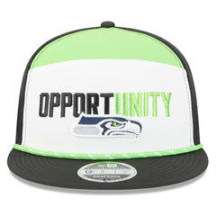 2025 Inspire Change Split Panel 9FIFTY Snapback Hat - Seattle Seahawks Hats