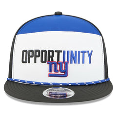 2025 Inspire Change Split Panel 9FIFTY Snapback Hat - New York Giants Hats