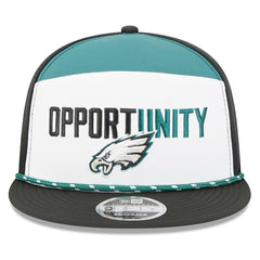2025 Inspire Change Split Panel 9FIFTY Snapback Hat - Philadelphia Eagles Hats