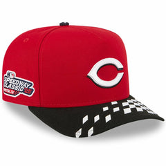 Red/Black Cincinnati Reds New Era 2025 MLB Speedway Classic A-Frame 59FIFTY Fitted Hat