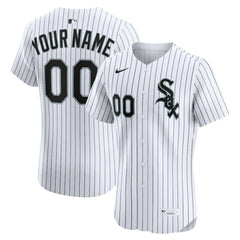 White Chicago White Sox Nike Home Elite Custom Jersey
