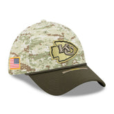 2025 Salute to Service 39THIRTY Flex Hat - Kansas City Chiefs Hats