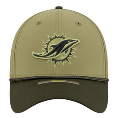 2025 Salute to Service 39THIRTY Flex Hat - Miami Dolphins Hats
