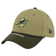 2025 Salute to Service 39THIRTY Flex Hat - Miami Dolphins Hats