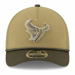 Youth 2025 Salute to Service 9FORTY A-Frame Adjustable Hat - Houston Texans Hats