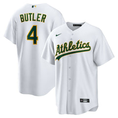 White Lawrence Butler Athletics Nike Home Replica Jersey