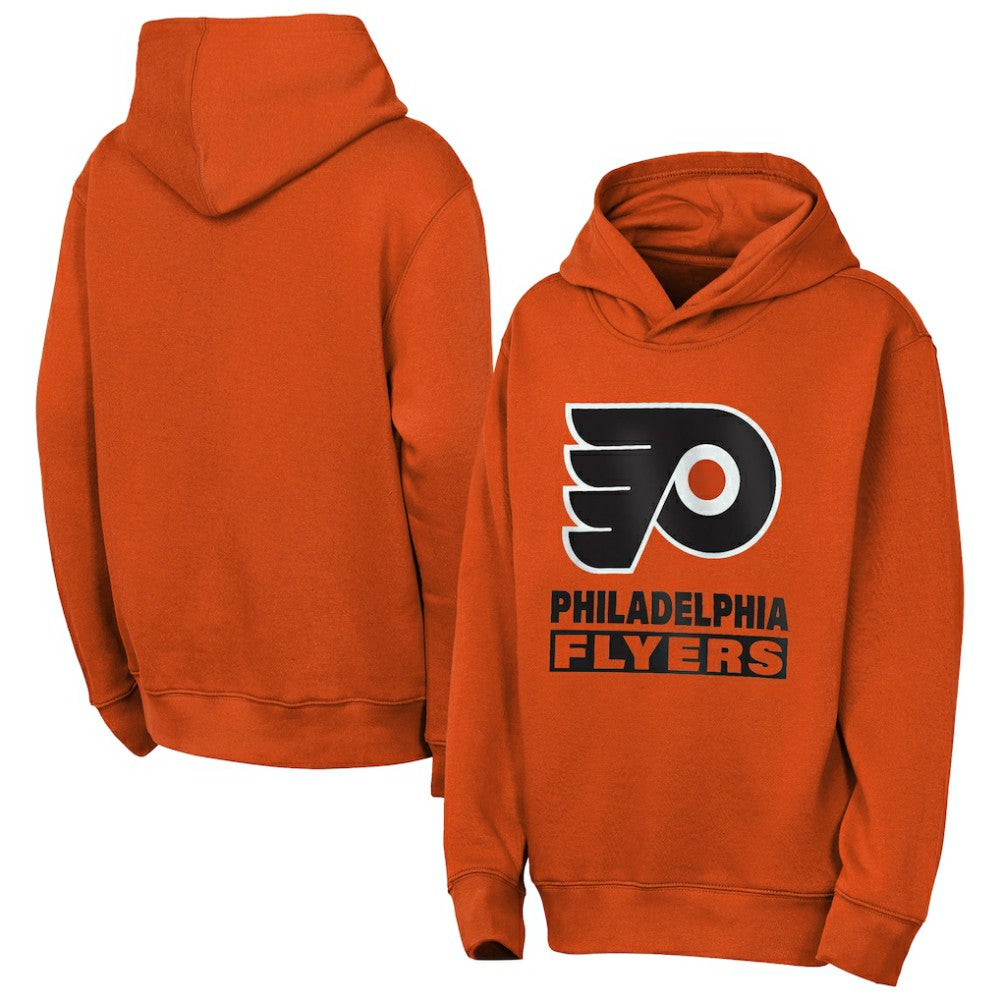 NHL Philadelphia Flyers Outerstuff Youth Back to Basics Hoodie