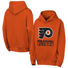 NHL Philadelphia Flyers Outerstuff Youth Back to Basics Hoodie