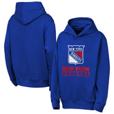 NHL New York Rangers Outerstuff Youth Back to Basics Hoodie