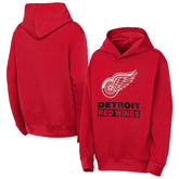 NHL Detroit Red Wings Outerstuff Youth Back to Basics Hoodie