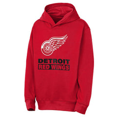 NHL Detroit Red Wings Outerstuff Youth Back to Basics Hoodie