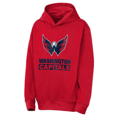 NHL Washington Capitals Outerstuff Youth Back to Basics Hoodie