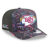2025 NFL Crucial Catch A-Frame 9FIFTY Snapback Hat - Kansas City Chiefs Hats