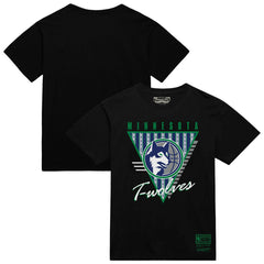 Mitchell & Ness Minnesota Timberwolves Worldwide Collection Tri-Logo T-Shirt