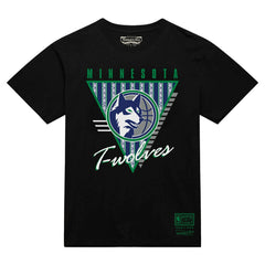 Mitchell & Ness Minnesota Timberwolves Worldwide Collection Tri-Logo T-Shirt
