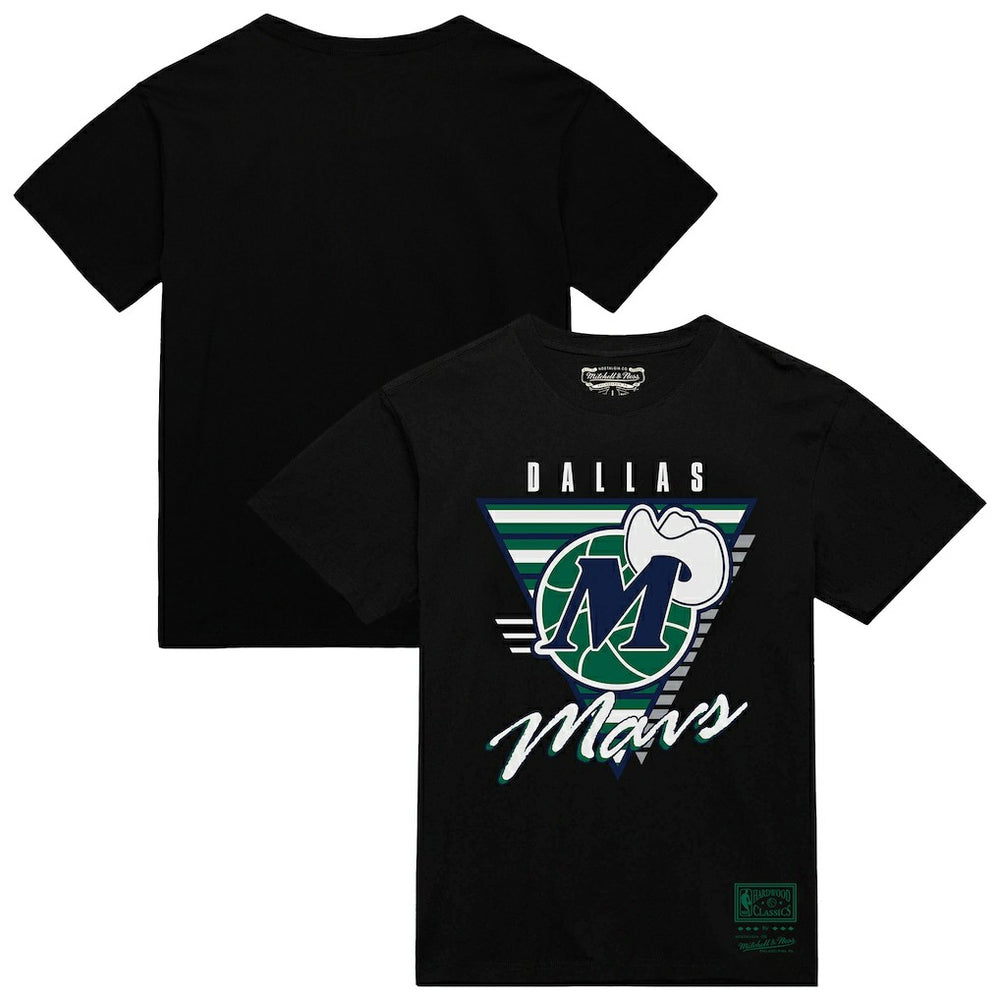 Mitchell & Ness Dallas Mavericks Worldwide Collection Tri-Logo T-Shirt sale