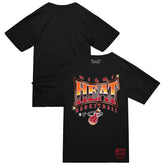 Mitchell & Ness Miami Heat Worldwide Collection Glow Up T-Shirt