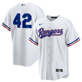 White Texas Rangers Nike Home 2025 Jackie Robinson Day Replica Jersey