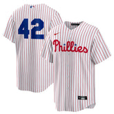 White Philadelphia Phillies Nike Home 2025 Jackie Robinson Day Replica Jersey