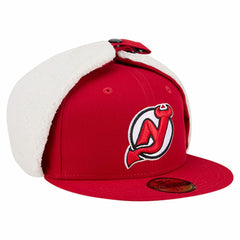 NHL New Jersey Devils New Era Injection Dog Ear Classic Fitted Hat