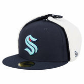 NHL Seattle Kraken New Era Injection Dog Ear Classic Fitted Hat