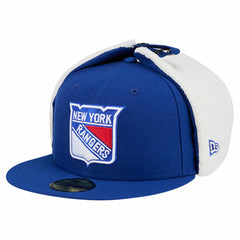 NHL New York Rangers New Era Injection Dog Ear Classic Fitted Hat