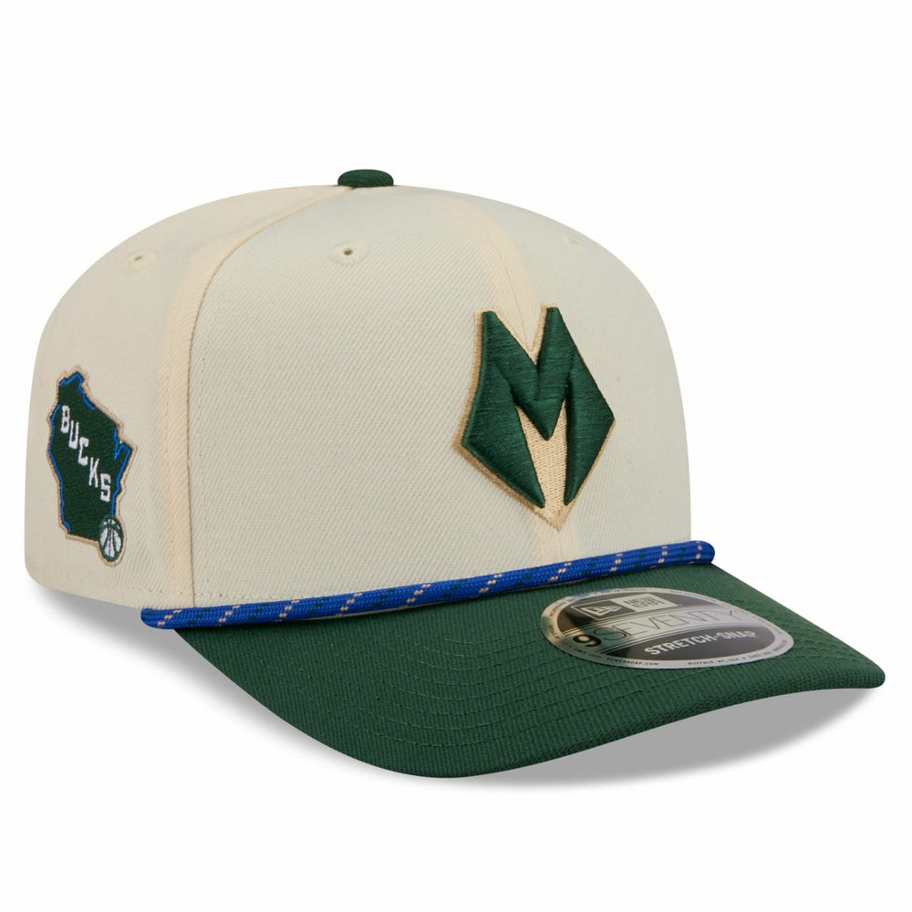 New Era Milwaukee Bucks 2025/26 City Edition 9SEVENTY Adjustable Hat